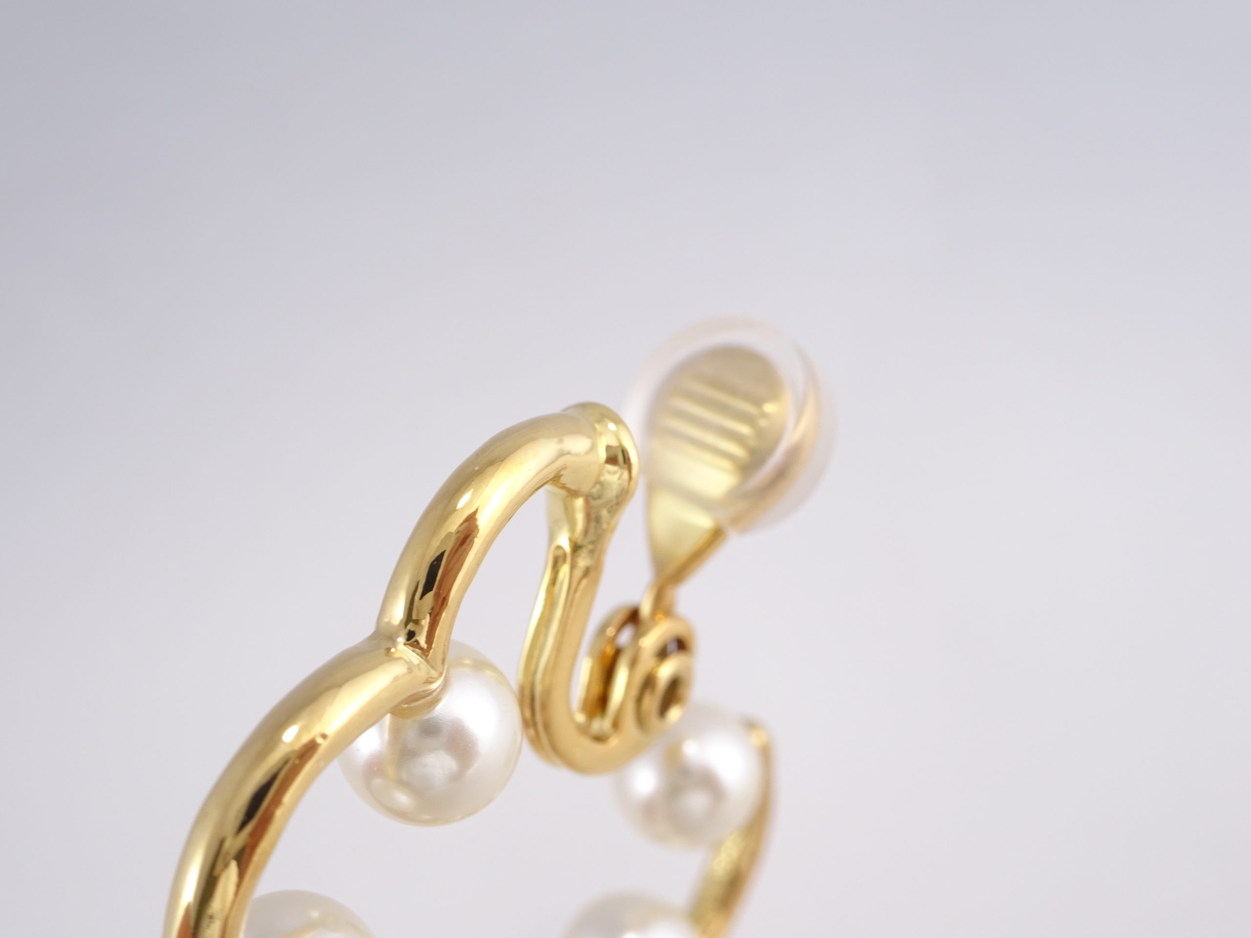 Scallop foop earrings/Gold | Enchanty
