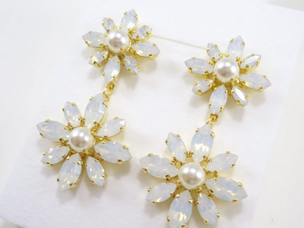 Double flower bijou/Pearl